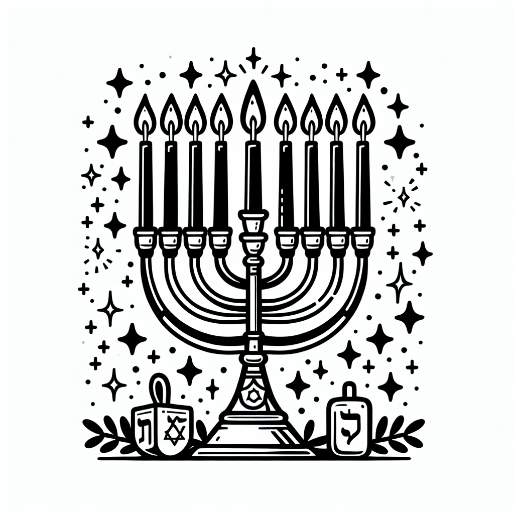 Hanukkah Menorah