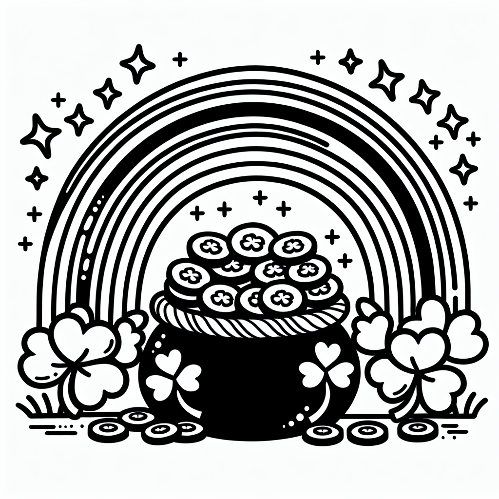 Rainbow and Pot of Gold